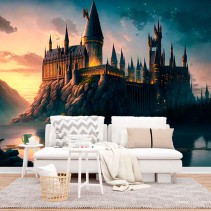 Fotomural o papel pintado castillo harry potter